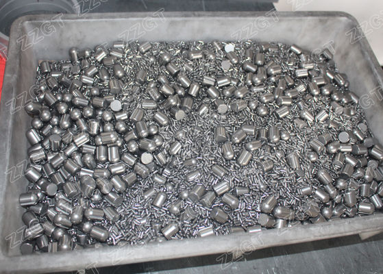 Bottone a terra del carburo di tungsteno del grado YG11 per estrazione mineraria